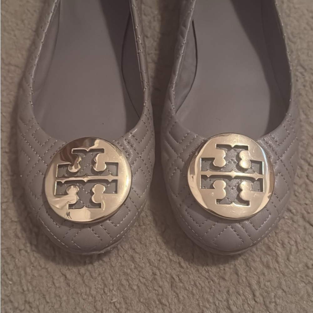 Tory Burch Dust Storm Quilted Flats